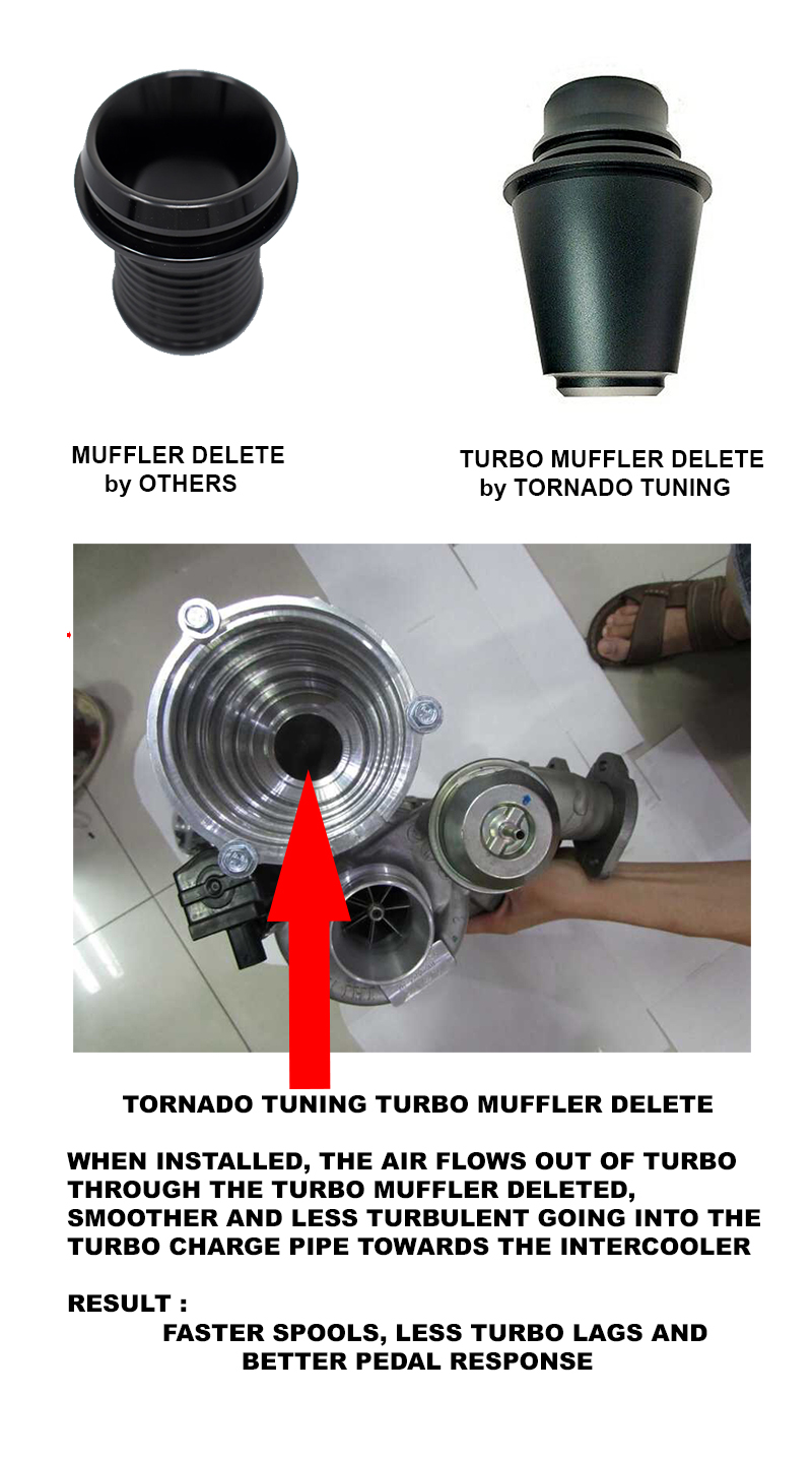 Tornado Tuning Turbo Muffler Delete For Mercedes Benz [FREE SHIPPING] –  Tornado Tuning Solutions